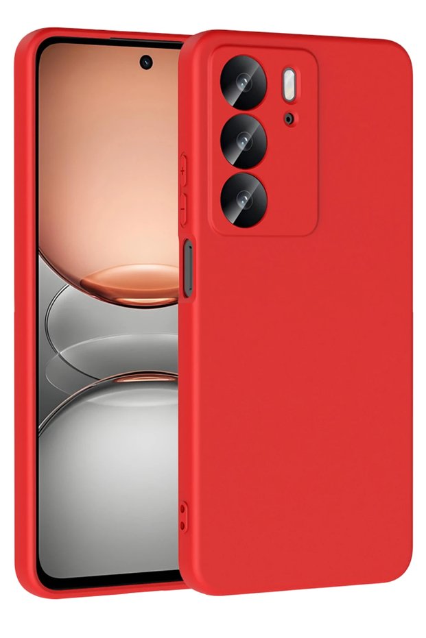 ACONCEPT Realme C75 4G First Silikon (102604) - أحمر