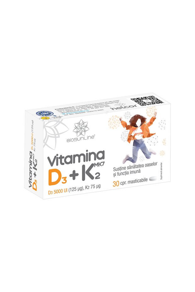 Vitamina D 5000 UI + K2