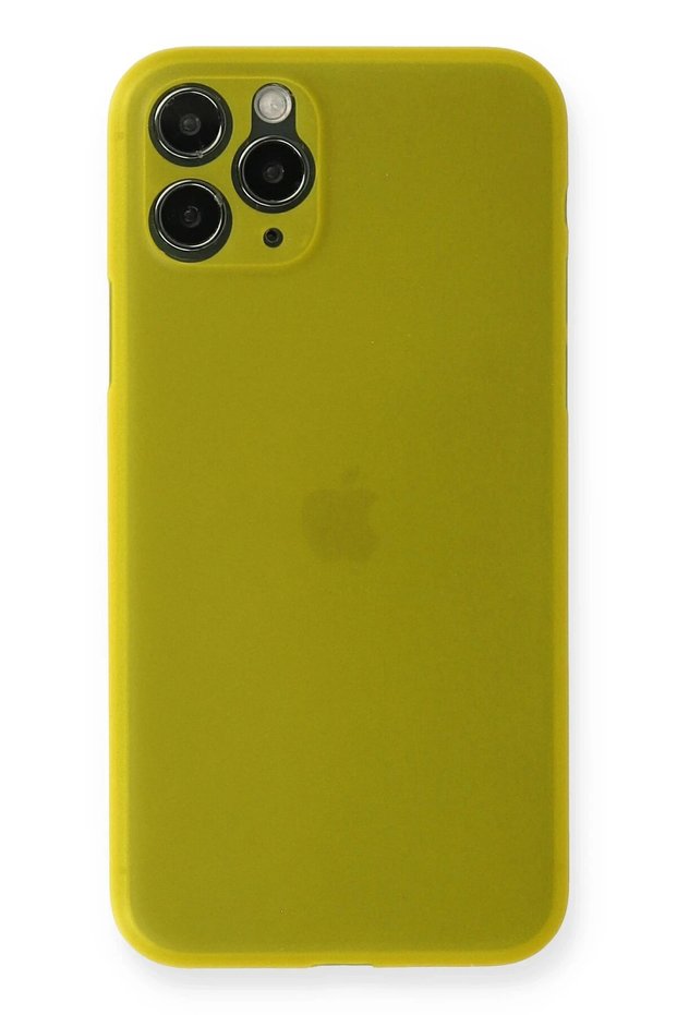 Aconcept iPhone 11 Pro Case Pp Ultra Thin Cover (35545) - Yellow