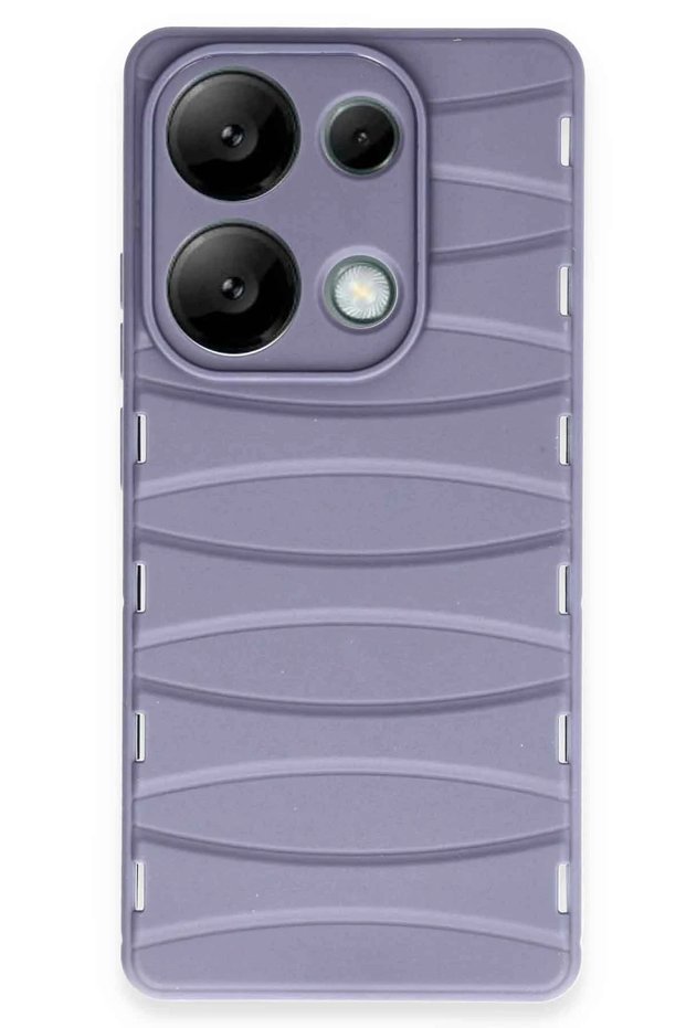 Aconcept Redmi Note 13 Pro 4g Case Bibercas Silicone Cover (84356) - Lilac
