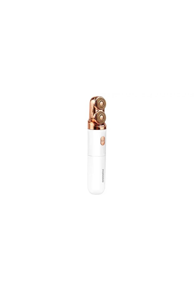 2-in-1 Electric Shaver for Face and Body - White