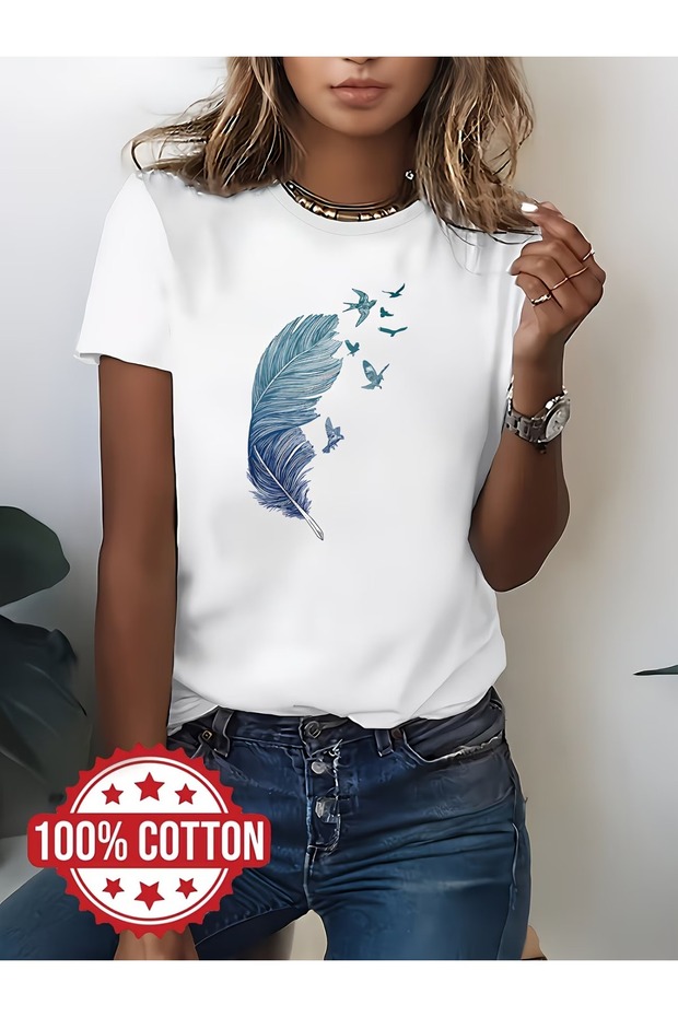 Unisex Comfortable Fit Tshrit Printed Tshirt