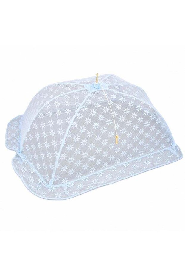Children's Foldable Mosquito Net Polyester Size M 63 X 110 X 40 cm Blue
