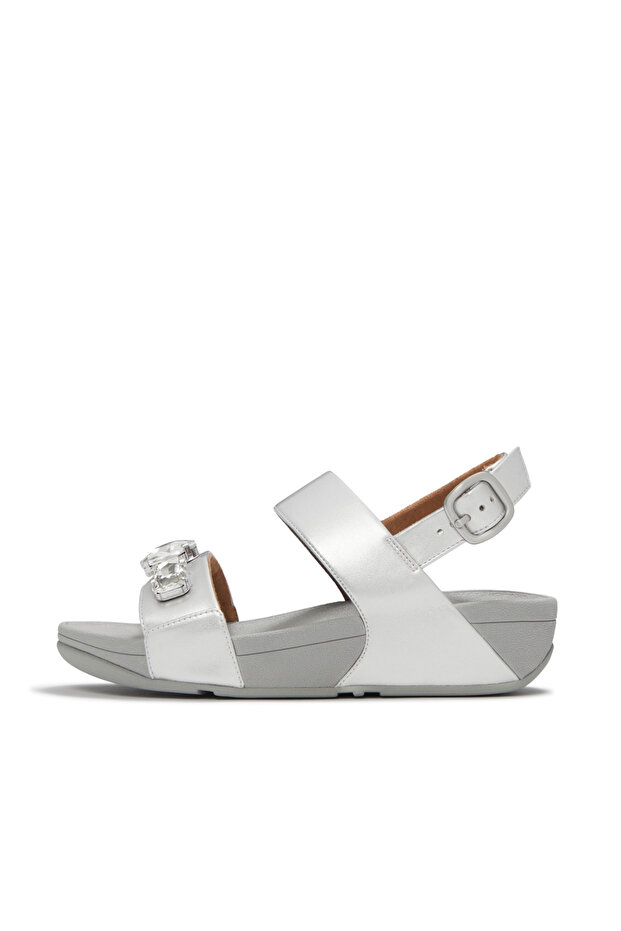 Women's Lulu Ultra-Jewel Metallic Back-Strap Sandals