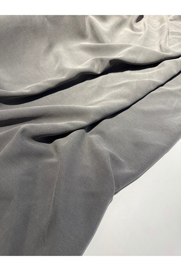 Stone Washed Silky Texture Modal Cupro Fabric | Pants - Skirt - Dress - Robe | 1 Meter | Width: 150cm