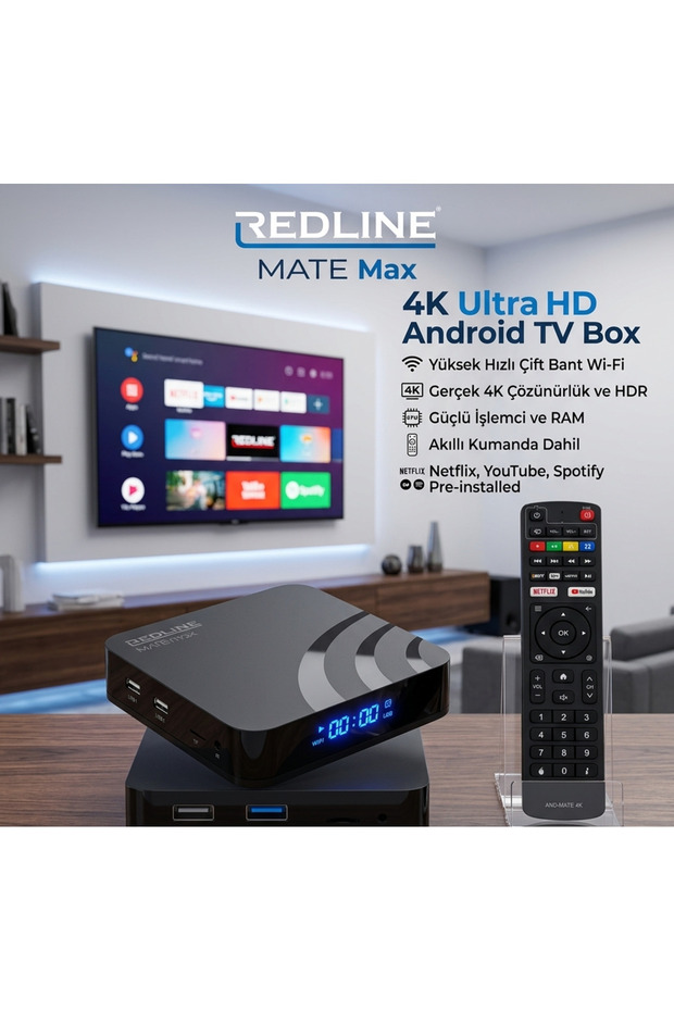 Mate Max Android TV Box Stick 4K