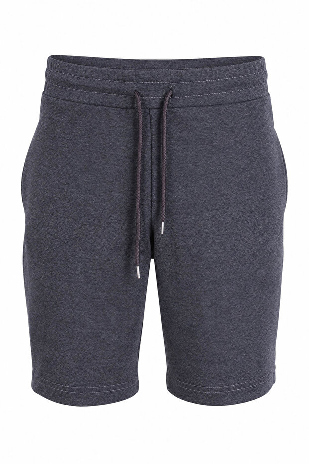 Combed Cotton Gray Men's Shorts 2059