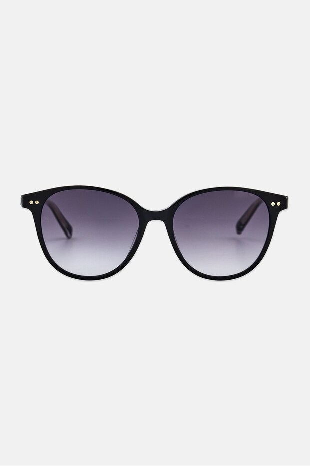 Women TH 2289/S Round Sunglasses, Black