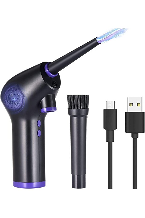 Cordless Handheld Rechargeable Electric Air Duster Blower for Laptops & Electronics