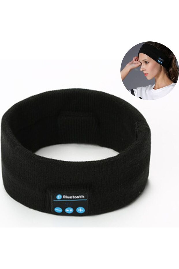 Sleep Headphones Bluetooth Wireless Sports Over-Ear HD Stereo Speaker Earbuds Washable Sports Sleep Headphones Side-Sleeping Headphones