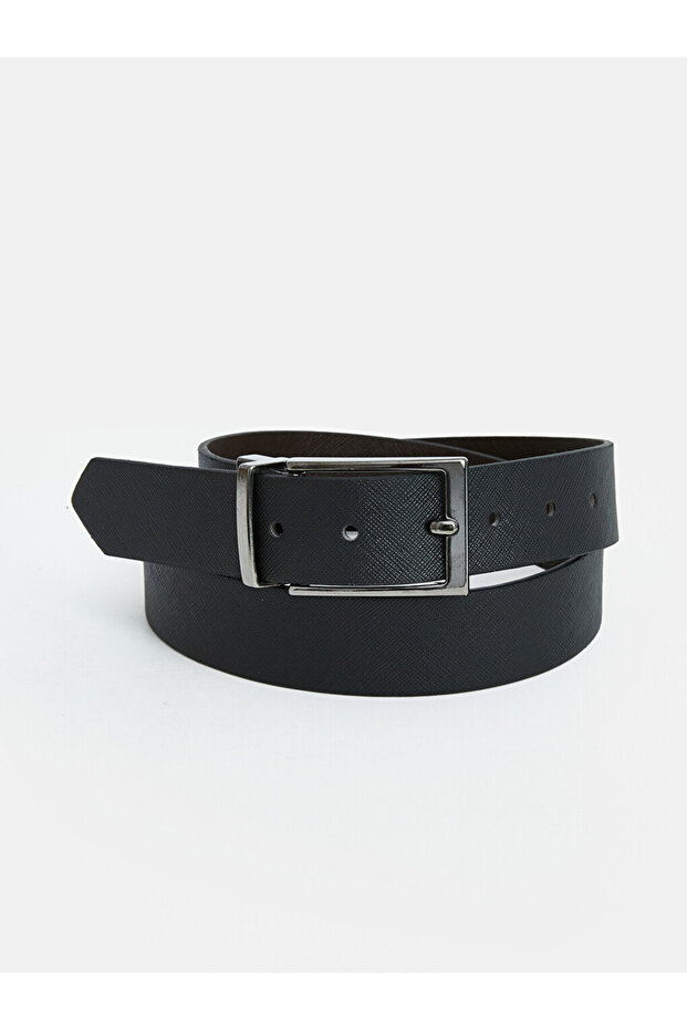 Shining Choices from Shining Store Double Sided Leather Look Men's Belt