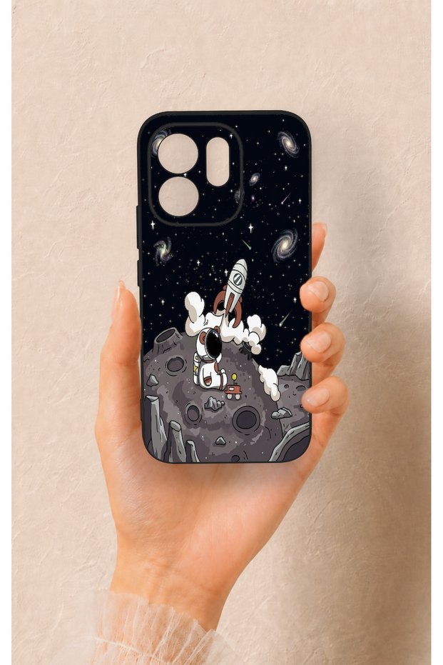 Vivo V70 5g Compatible Space Astronaut Patterned Silicone Case