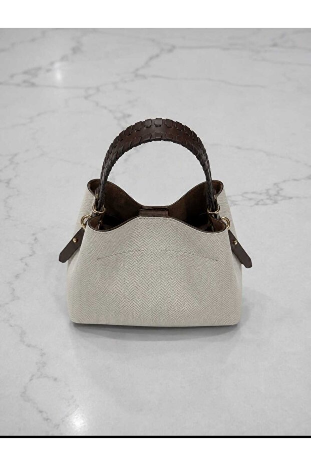 Women's Stylish Knitted Handle Hand Shoulder Crossbody Bag