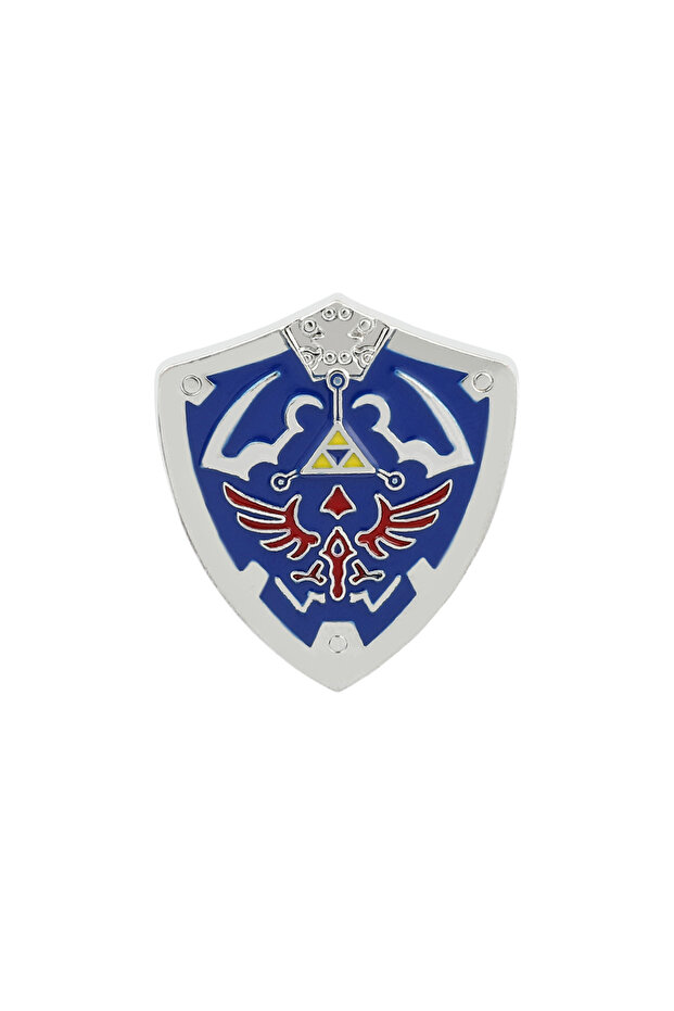 Bandai Enamel Pins Fantasy Adventure Game Inspired Enamel Pins Hero, Shield, Sword & Mask Lapel Broo