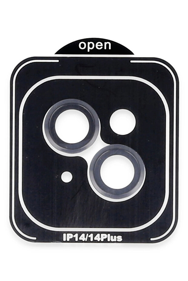 iPhone 14 Pvd Metal Camera Lens - Black