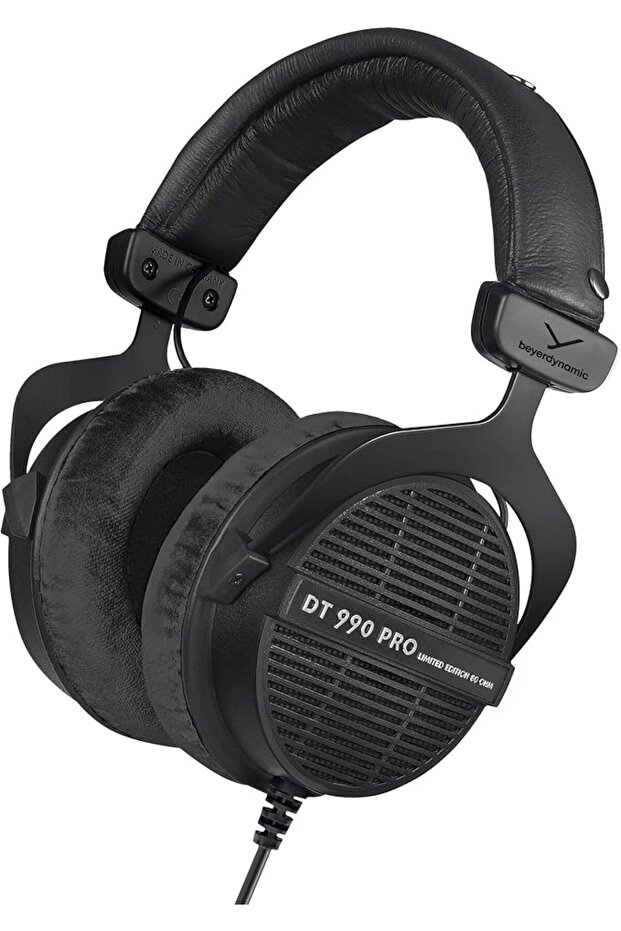 سماعات رأس استوديو DT 990 Pro بمقاومة 250 أوم للخلط والماسترينغ والتحرير، سلكية