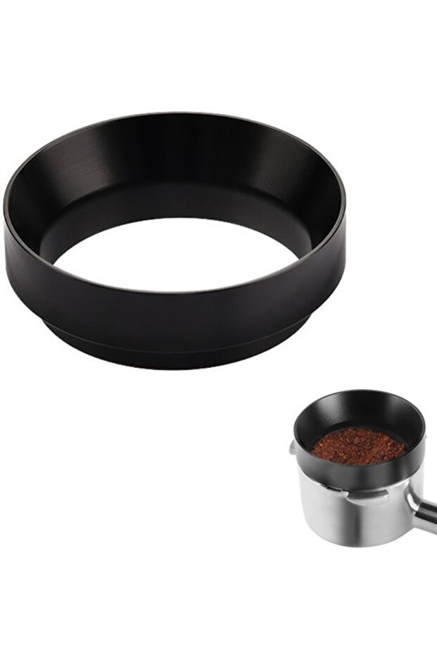 51mm magnetic coffee funnel black.