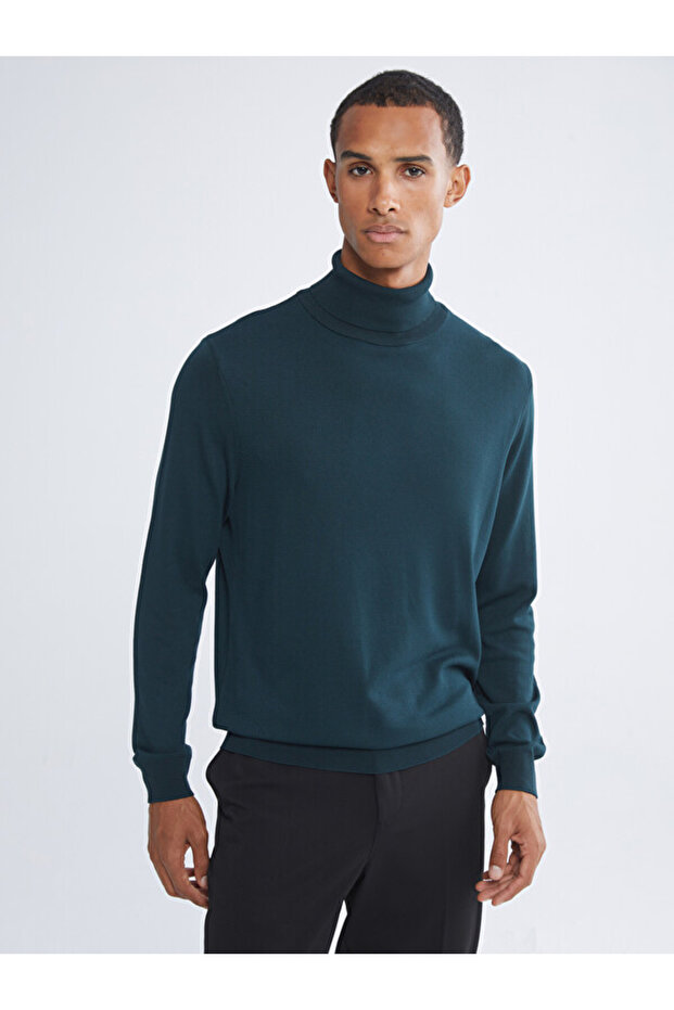 Esvab • Modern & Distinctive Fisherman Roba Collar Men's Knitwear Sweater