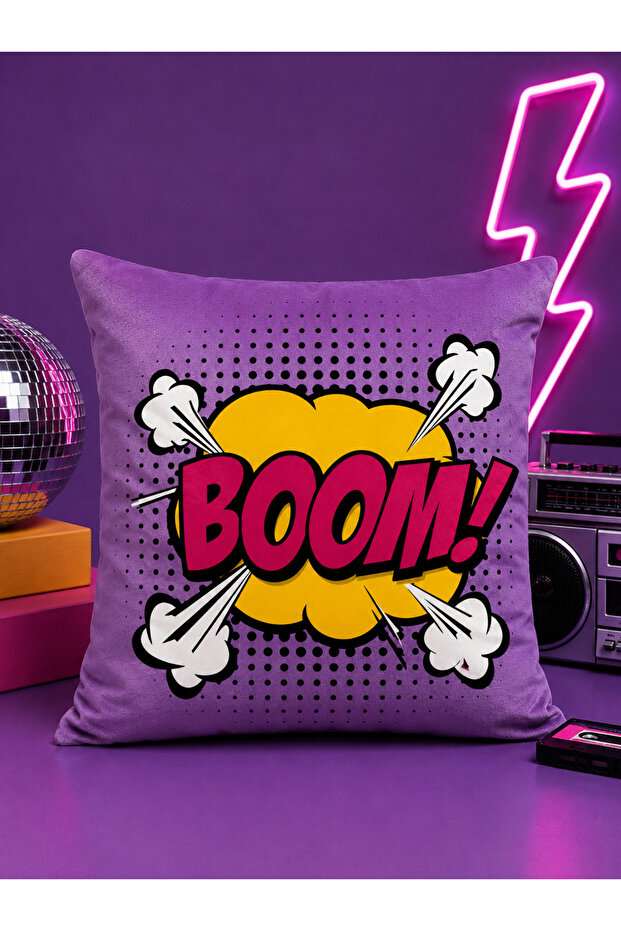 Pop!80S Collection Digital Printed Cushion Cover (Kr)