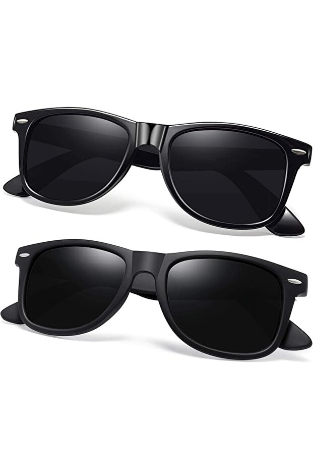Classic Square Sunglasses for Men Women Polarized UV400 Protection | Lightweight Rectangular