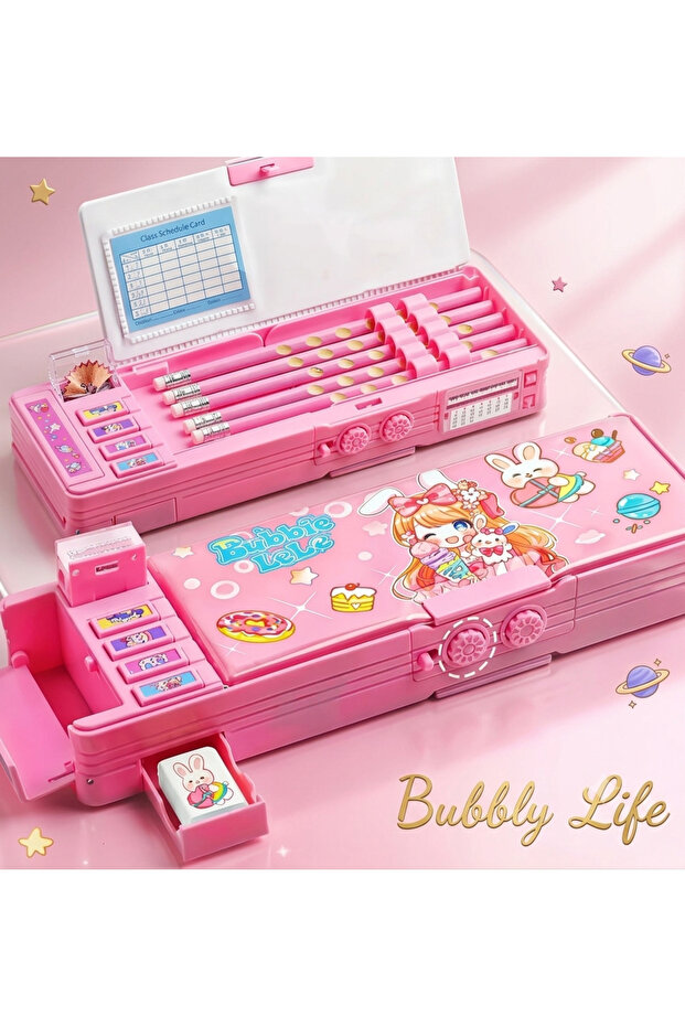 Password-Protected Pencil Case Multi-Functional Pen Holder Sanrio