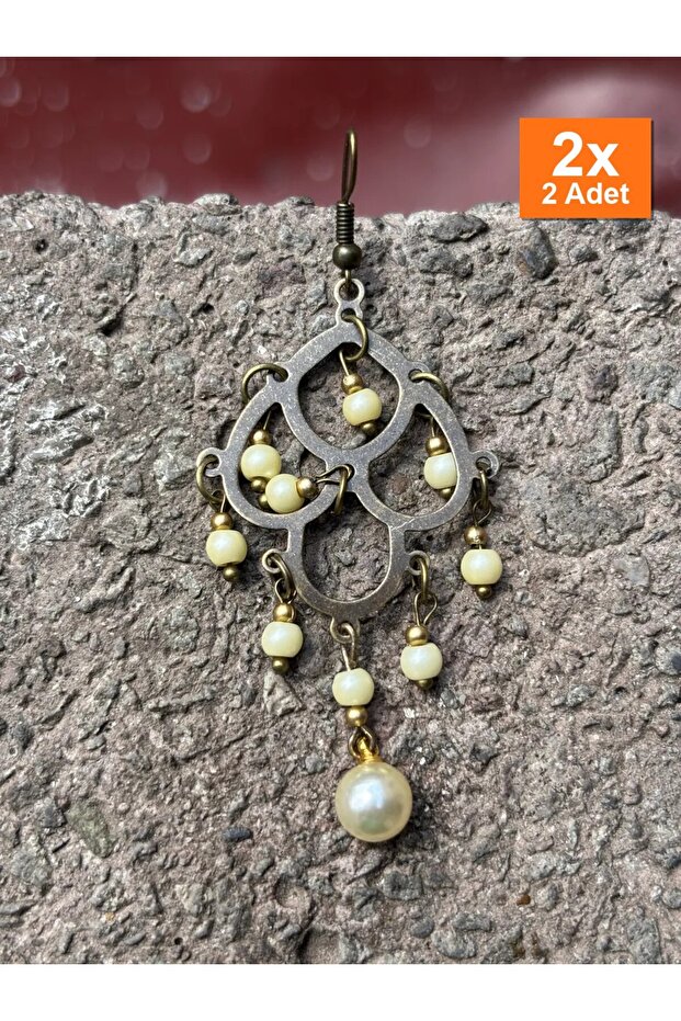Handmade Earrings Beads Minimal Elegance Suitable for Daily Combinations Elegant Gift