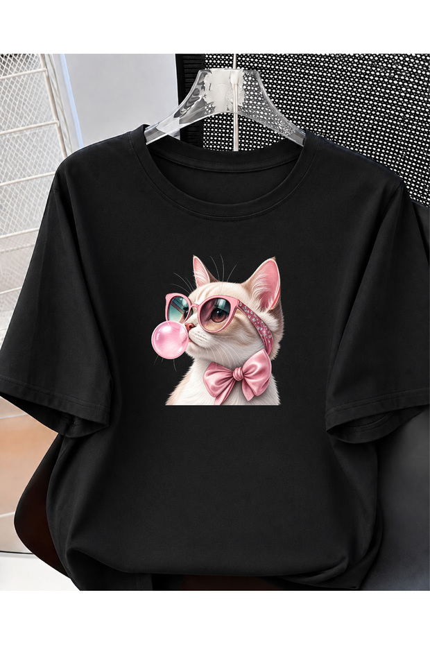 Unisex Stylish Comfortable Oversize Cotton Crew Neck T-Shirt with Special Design Code 268