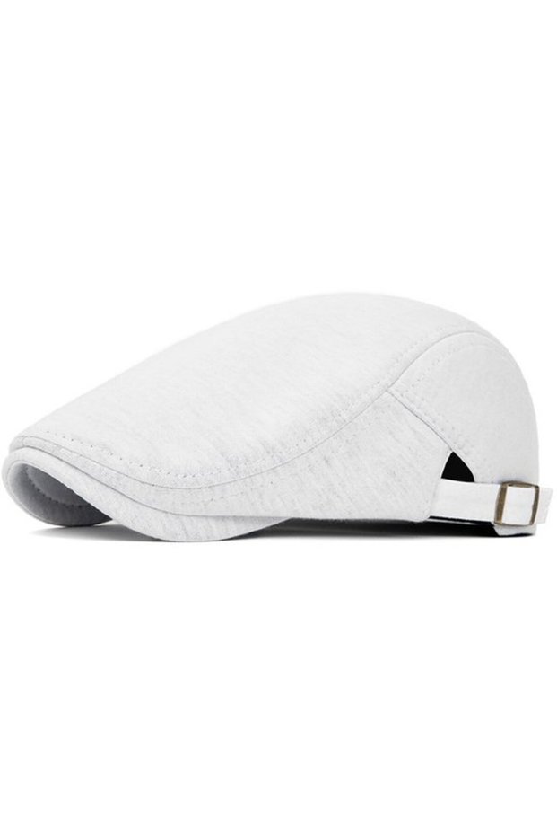 Adjustable Retro Flat-Top Berets (Men's) - Unisex Newsboy Caps Simple Solid Color Fashion Baseball Warm