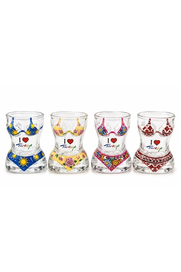 Women's Body Glass Shot Glass Alk5905