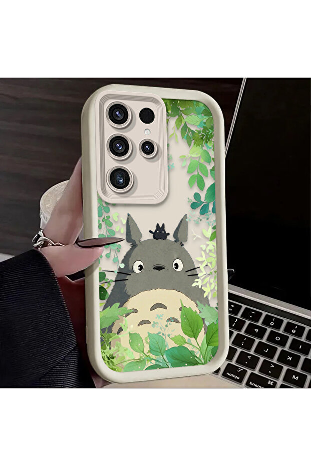 1 Galaxy A17 4G My Neighbor Totoro Japanese Cartoon Case For Samsung Galaxy S26 S25 Edge S24
