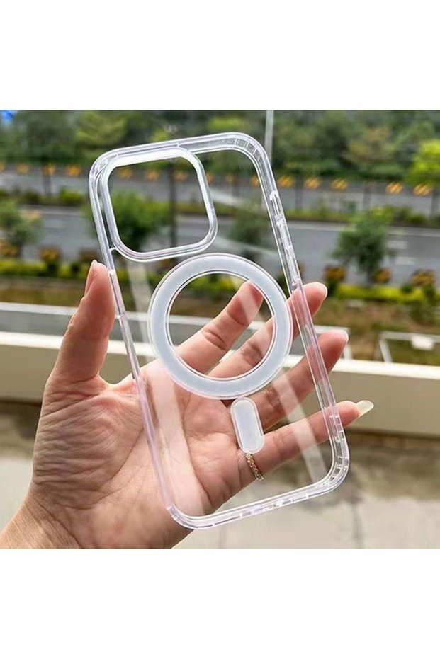 iPhone 11 Pro Max Clear Transparent For Magesafe Magnetic Wireless Charge Case For iPhone 7 8 Xs 11