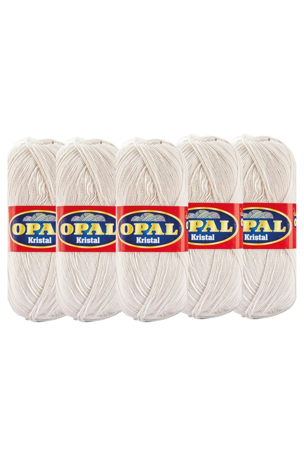 Kristal Fiber Yarn 5-Pack 100 Gr 450 Mt – Bath Fiber, Scrubbing Cloth and Dowry Knitting Yarn