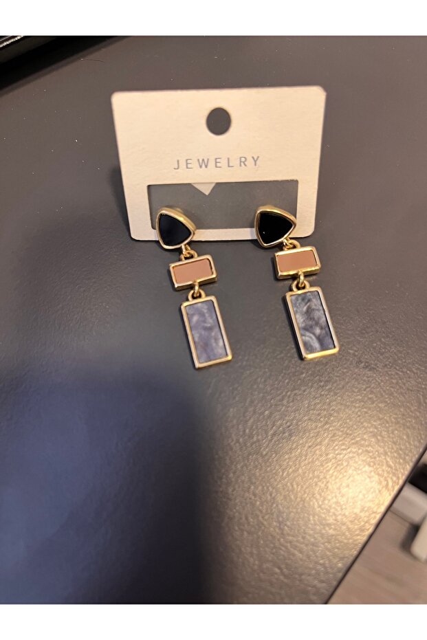 Geometric Design Earrings