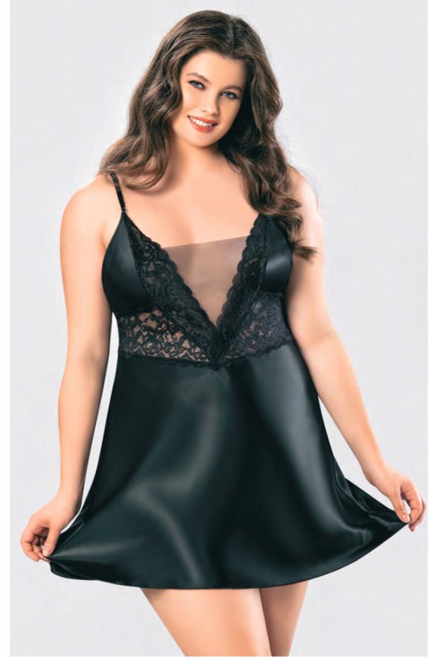 Satin nightgown