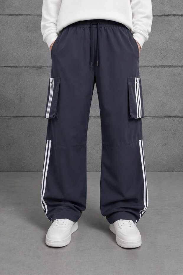Smoked Pocket Detailed Sweatpants