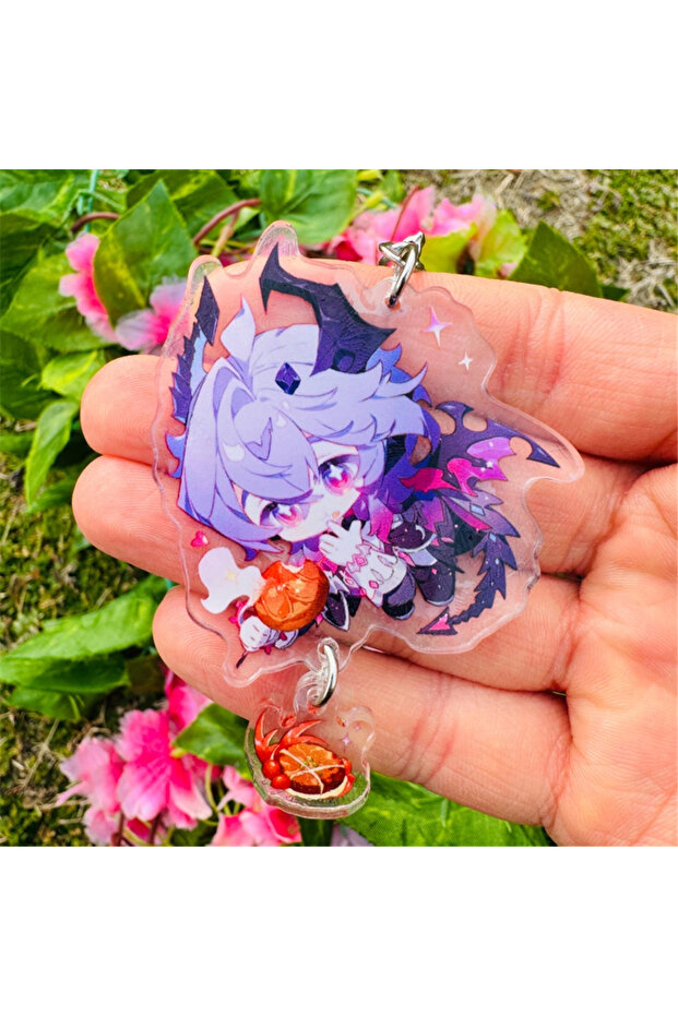 1 Game Durin Jahoda Keychain Accessories Cosplay Pendant Prop Badge Gift