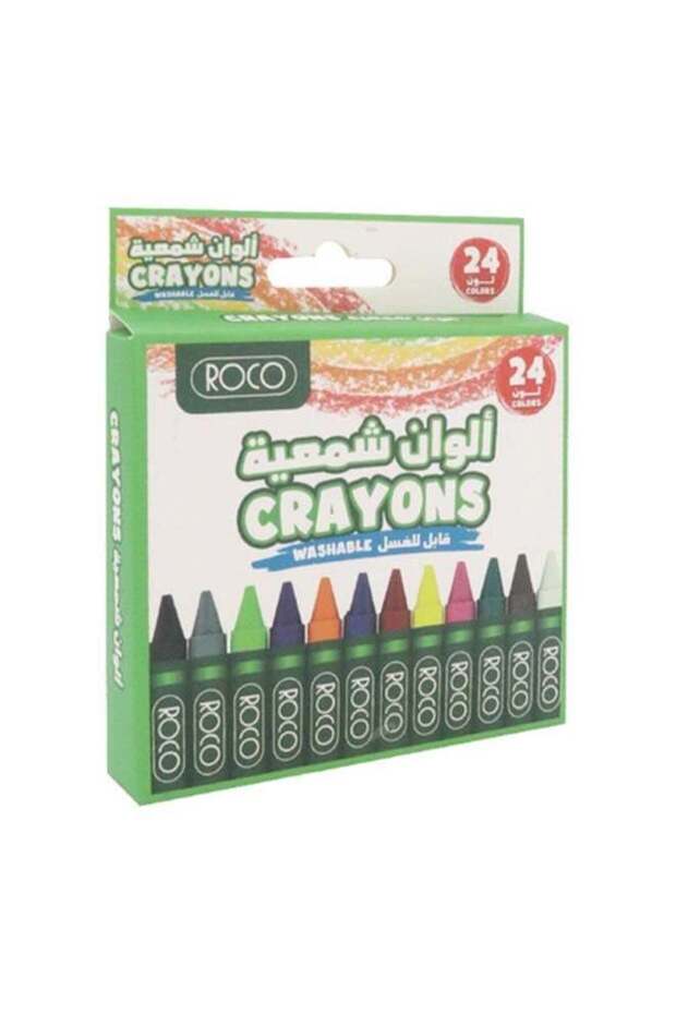 Regular Wax Crayon assorted 24 pcs
