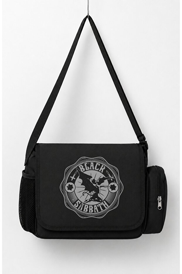 Unisex Rock Band Black Sabbath Printed Messenger Bag