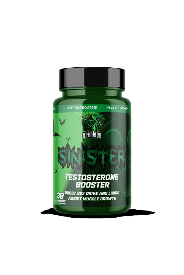 Grimlabs Sinister Test Booster Tribulus Maca Ginseng 30 Capsules