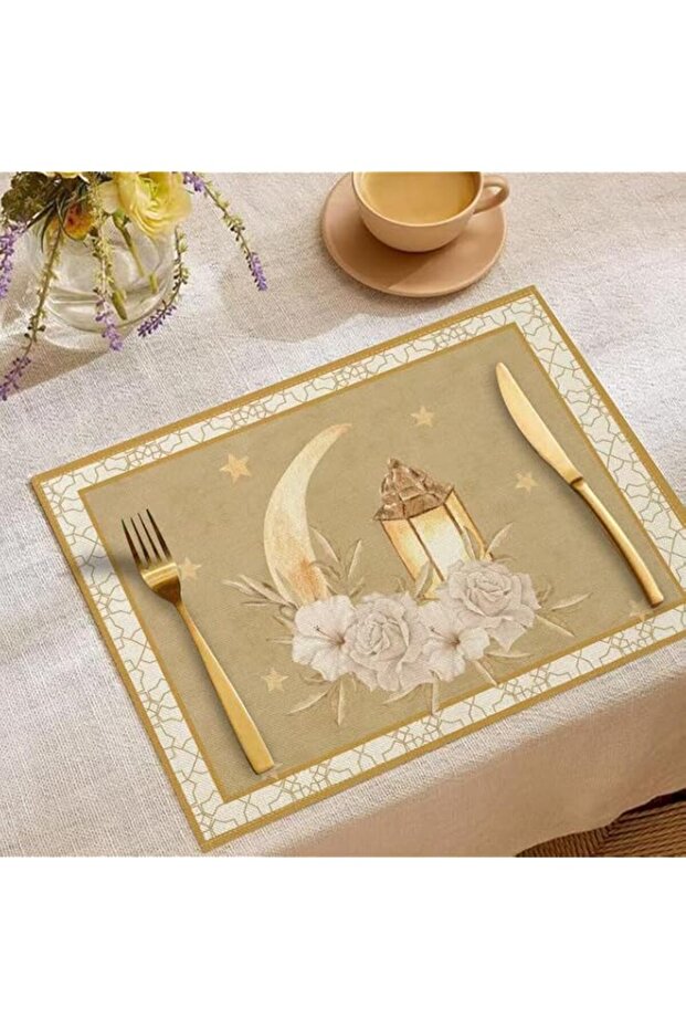 Printed Linen Placemats (skin tone)