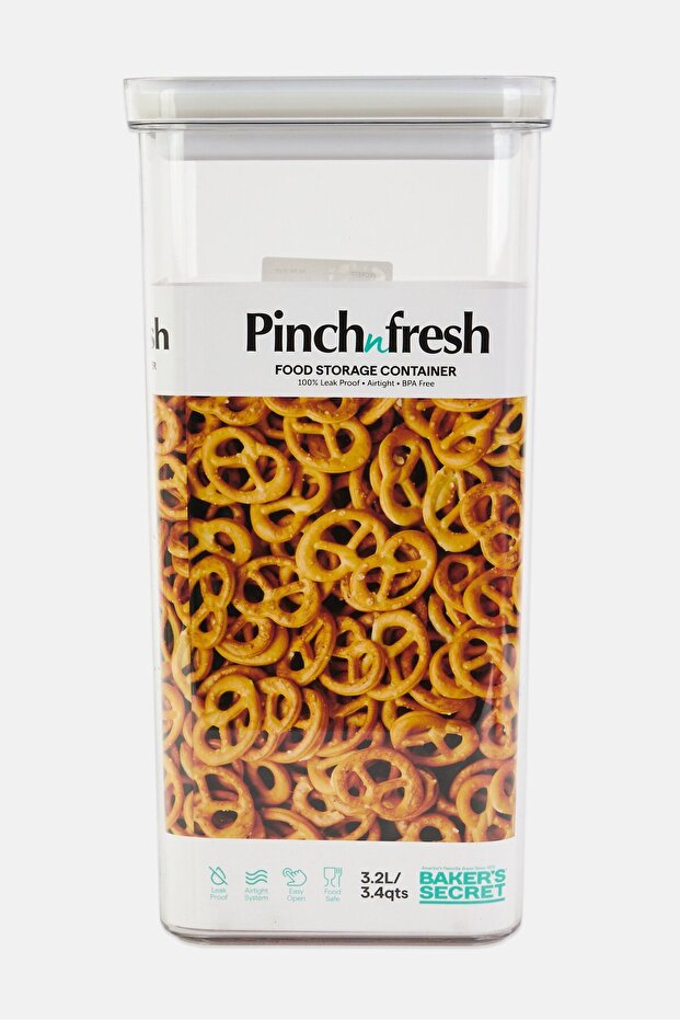 Rectangle Airtight Plastic Container, Transparent