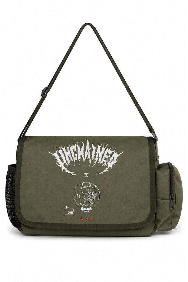 Athlete Fitness Bodybuilding Printed Unisex School, Sports, Office Multi-Purpose Messenger Bag