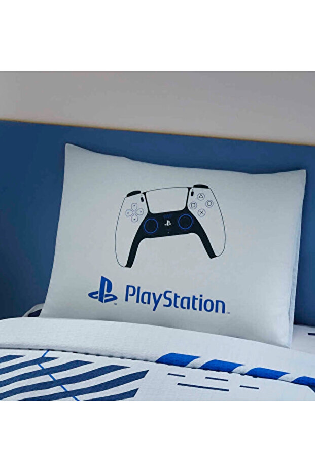 Out Zorluteks 2'Li Playstation 100% Cotton Fabric Pillow Case 50X70 cm Double Sided Printing