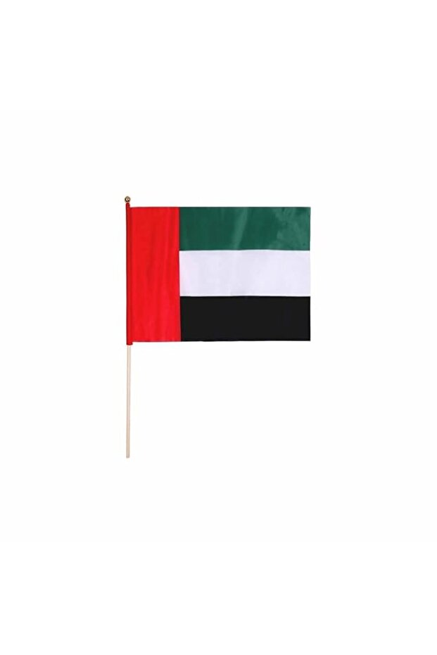 UAE Flags with Wood Stick - 12 Pieces