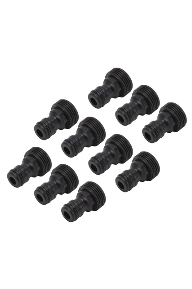 10 Pcs G3/4 Male Quick Connect Fitting for Air Hose Nozzle Pipe Plastic Push in Easy to Use Multipurpose
