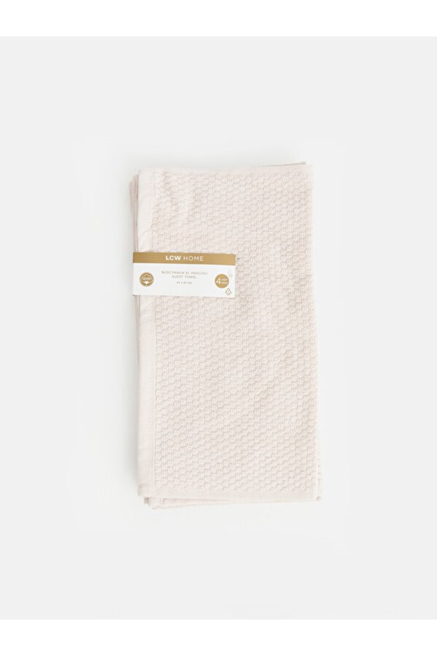 Quality Pieces from Çelebi Store Cotton Hand Towel Set of 4 30X30 cm