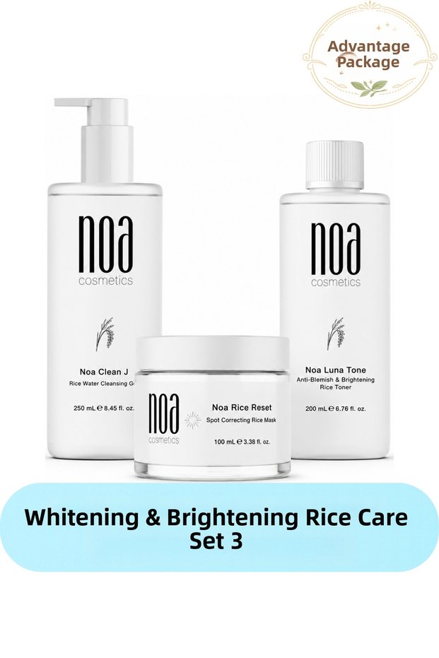 Anti-Blemish - Whitening - Skin Tone Equalizing Care Set 3 - Gel 250 ml + Tonic 200 ml + Mask 100 ml