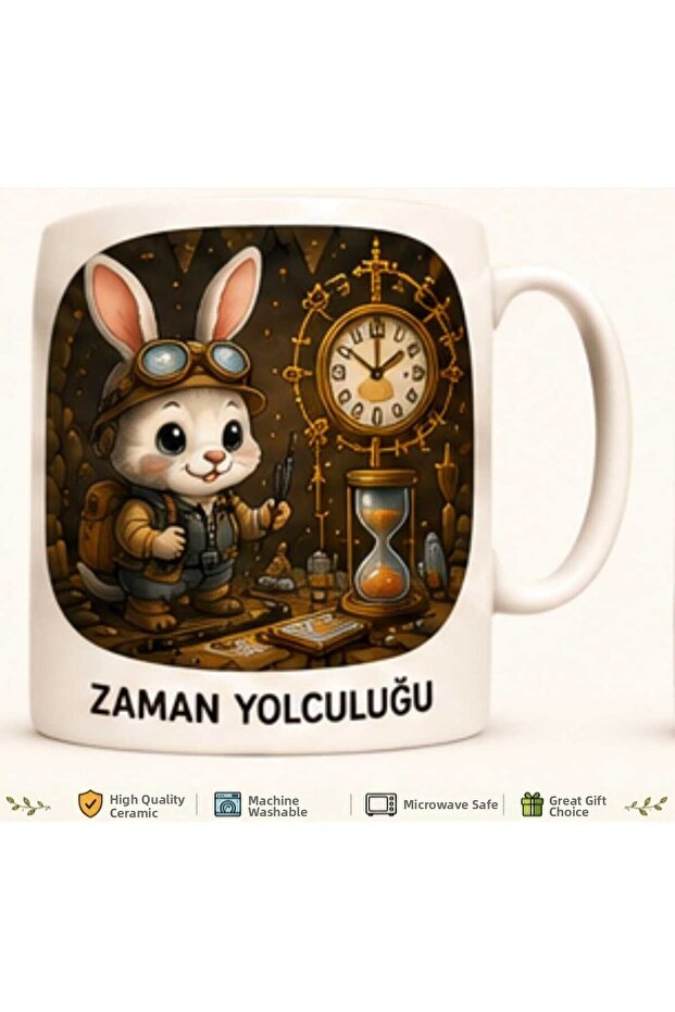 Rabbit Time Travel Mug