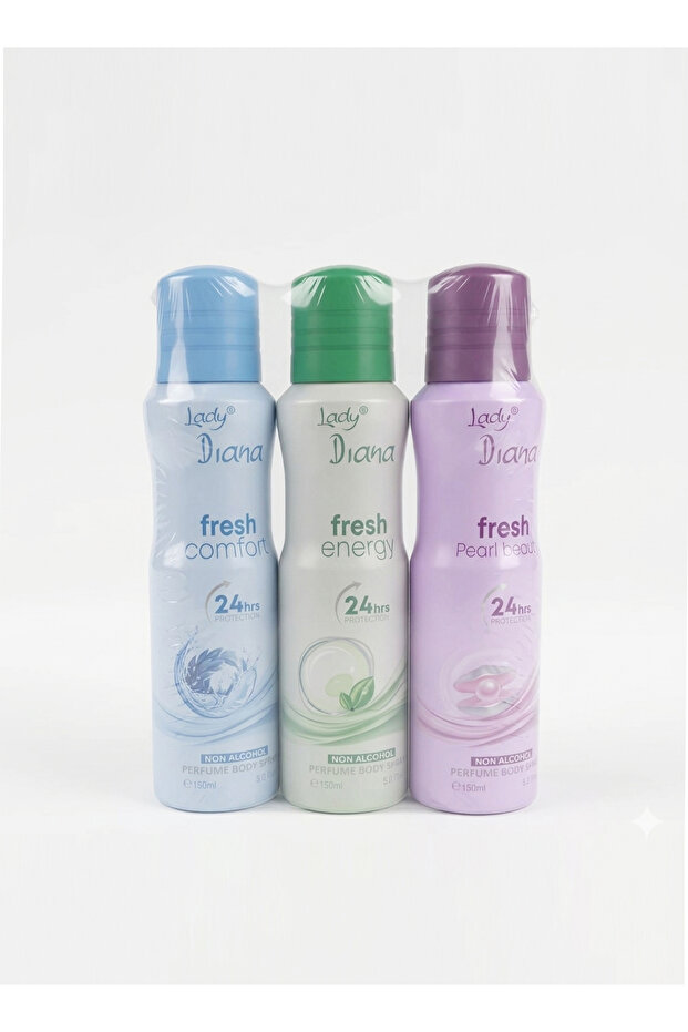 3PCS LD FRESH DEO 150ML