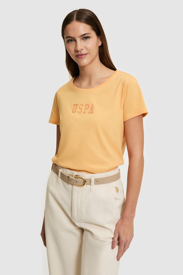 Women's Orange T-Shirt 50297454-Vr202